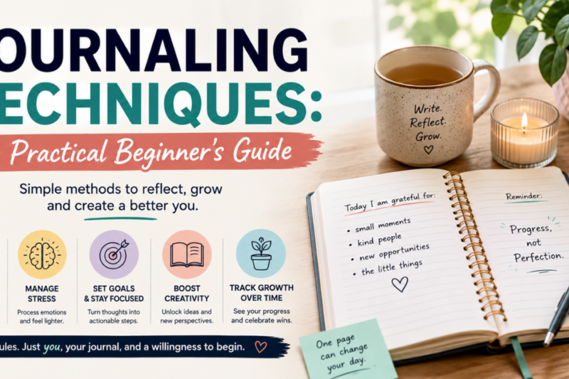 Journaling Techniques: A Practical Beginner’s Guide